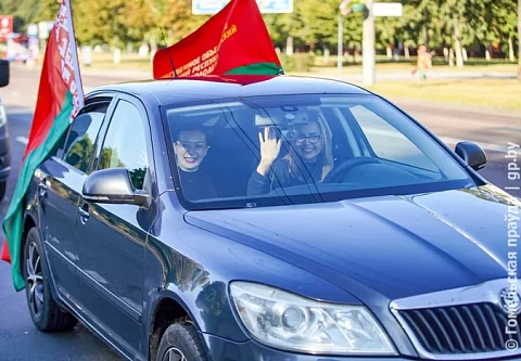 #Подвиг#Память#Единство. Прошлись автопробегом от Кургана Славы до "Партизанской кринички"