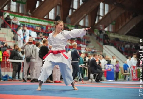 В Гомеле проходят открытый чемпионат и первенство области по карате «GOMEL REGION CUP 2023» 