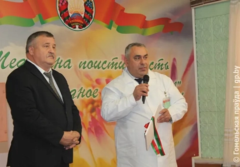 Калинковичской центральной районной больнице передали бытовую технику для оснащения палат