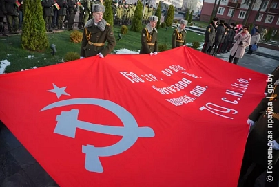 Патриотическая акция «На пути к Победе» проходит на Гомельщине