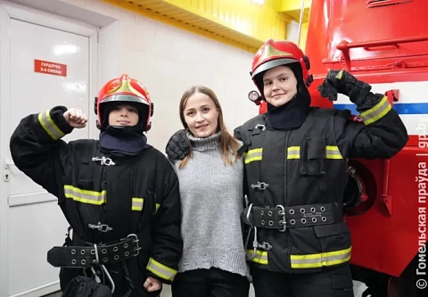 Как в Гомеле работают с юными спасателями