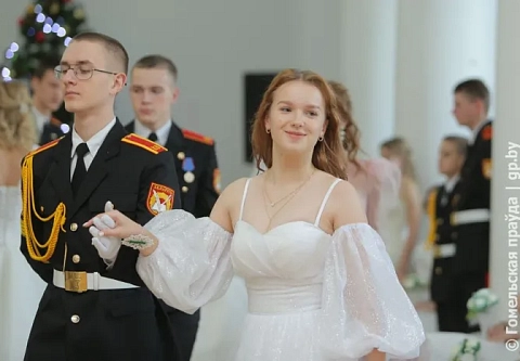 Кадетский бал в пятый раз прошел в Гомеле 