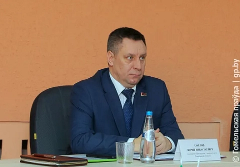 Помощник Президента-инспектор по Гомельской области Юрий Горлов с рабочим визитом посетил Буда-Кошелевский район