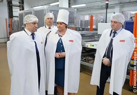 Помощник Президента – инспектор по Гомельской области Юрий Горлов посетил кондитерскую фабрику «Спартак»