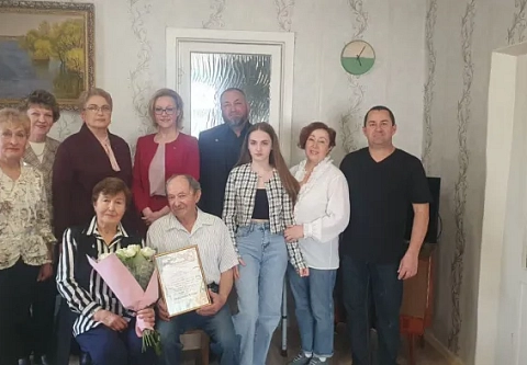 Супруги Глуховские из Гомеля отметили 60-летие бракосочетания – бриллиантовую свадьбу