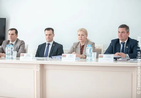 Выбраться из кризиса. В экономическом суде Гомельской области прошел круглый стол, организованный Верховным Судом Беларуси