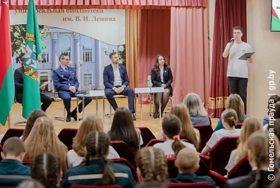 В Гомеле прошел финал областного патриотического проекта «Шаги Победы»