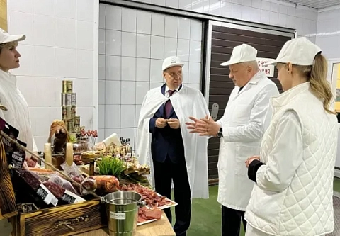 Помощник Президента – инспектор по Гомельской области Юрий Горлов с рабочим визитом в Калинковичах