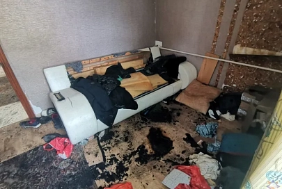 Работники МЧС спасли мужчину на пожаре в Хойниках