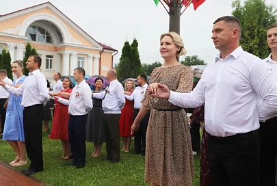  На Будакошелевщине прошла акция «Станцуем вальс Победы 3 июля вместе»