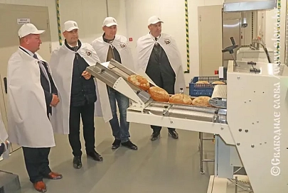 Министр экономики Юрий Чеботарь оценил новый рогачевский хлеб