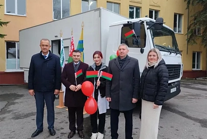 Новый мобильный ФАП появился в Рогачевской ЦРБ