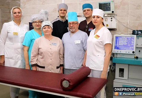 В Речицкой ЦРБ появился новый колоноскопический кабинет