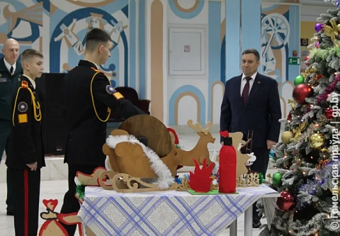 Закаленные, сильные духом. Лицей МЧС посетил помощник Президента Республики Беларусь – инспектор по Гомельской области Юрий Горлов