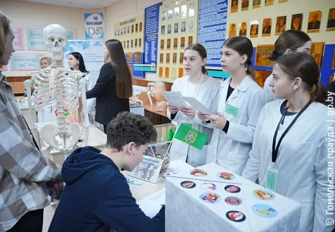 Медицина будущего. В рамках «Марафона единства» в Мозыре проходит уникальная выставка
