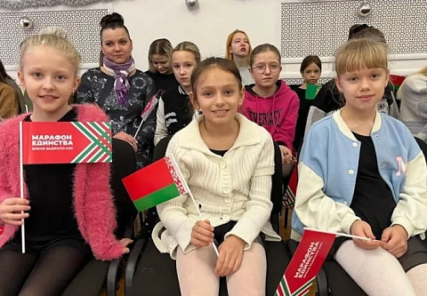Юная мозырянка примерила пуанты примы-балерины Большого театра оперы и балета