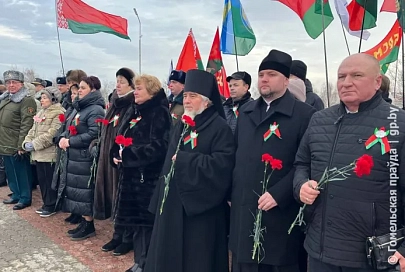 В Мозыре отметили годовщину освобождения города от немецко-фашистских захватчиков