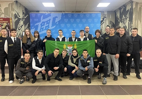 Делегация Гомельщины принимает участие в республиканском сборе молодежных отрядов охраны правопорядка 