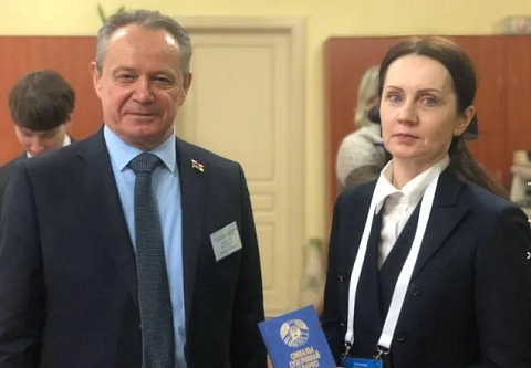 Члены областной комиссии по выборам Президента Беларуси встретились с международными наблюдателями от миссии СНГ