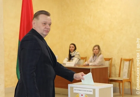 Дмитрий Алейников: я голосую за процветающее, мирное, социально ориентированное государство – за Беларусь!