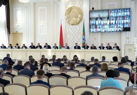 В этом году пора рвануть. На заседании облисполкома подвели итоги социально-экономического развития Гомельщины