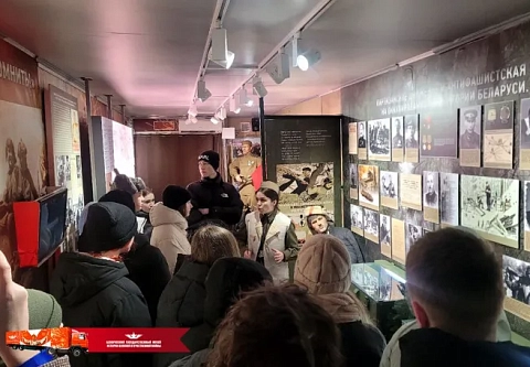 Мобильная экспозиция «Наш долг – помнить!» побывала в Речице