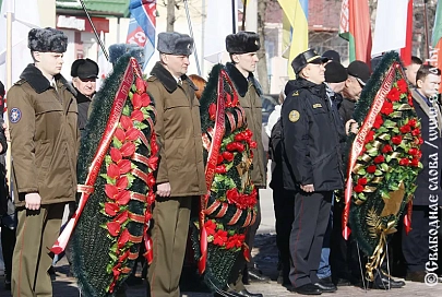 В Рогачеве отметили 81-ю годовщину освобождения района от немецко-фашистских захватчиков