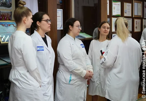 На страже нашего здоровья. В Гомельском медуниверсите прошел итоговый этап распределения выпускников