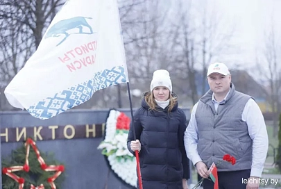 30 дней до Победы: в Лельчицах прошел автопробег