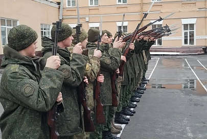 Курсанты БелГУТа готовятся к празднованию Дня Великой Победы 