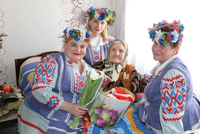Вековой юбилей отметила жительница Житковичского района Вера Макаревич