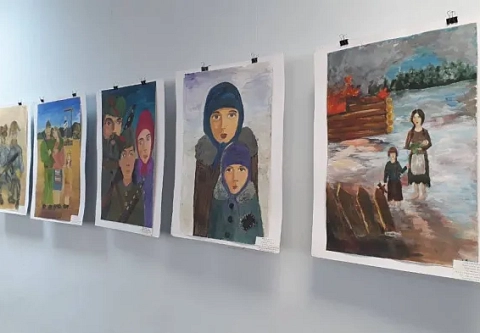Как выглядит война глазами юных художников, покажут в Калинковичском краеведческом музее