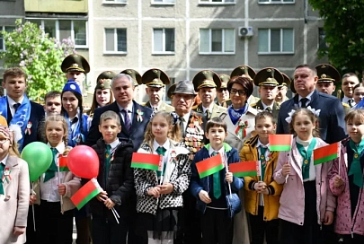 В канун 80-летия Победы советского народа в Великой Отечественной войне теплые поздравления с праздником принимал ветеран, партизан, труженик тыла Алексей Александрович Головацкий