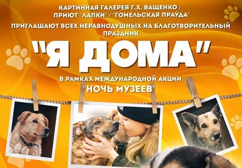 24 мая в Гомеле в рамках Международной акции «Ночь музеев» пройдет благотворительный праздник «Я дома»