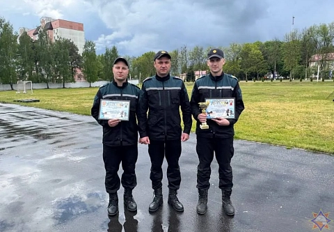 В Гомельском городском отделе по ЧС определили лучших спасателей