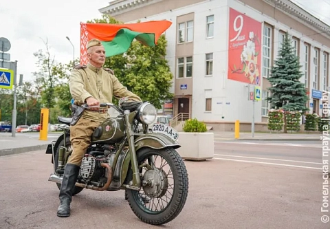 Вперед, по цветущему, мирному краю, когда-то опаленному войной… Энергетики Гомельщины почтили память героев и жертв Великой Отечественной традиционным автопробегом