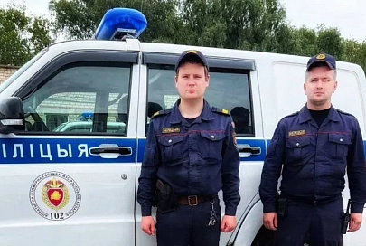 В Брагинском районе милиционеры обезвредили дикое животное с признаками бешенства