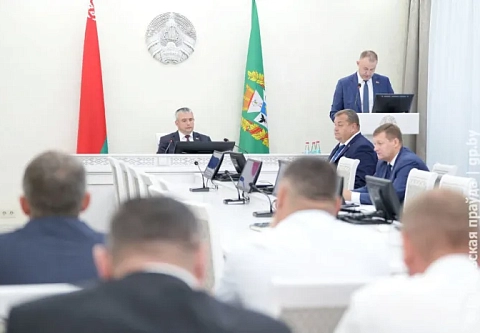 Жатва зерновых началась. На совещании в облисполкоме обсудили особенности начала страды, готовность техники, другие вопросы АПК