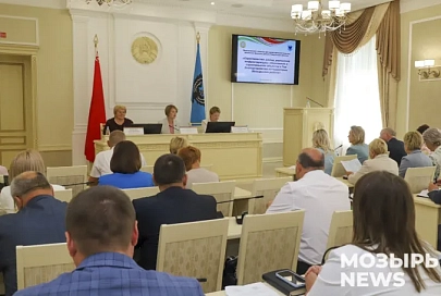 Депутаты Гомельщины обсудили перспективы стройкомплекса Мозырщины 