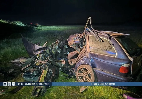Из четырех погибли двое: страшное ДТП произошло на Гомельщине 