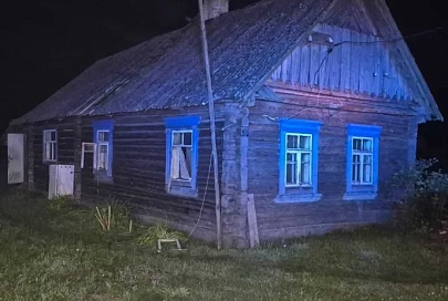На пожаре в Житковиском районе соседи спасли пенсионера 
