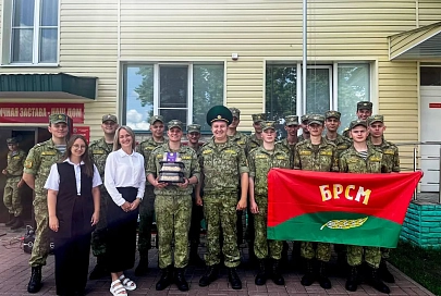 В наряд с настроением: молодежь Гомеля посетила погранзаставу «Круговец-Калинино»