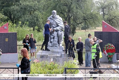 По следам памяти. В Рогачевском районе школьники отправились в экспедицию 