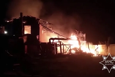 Подразделения МЧС ликвидировали пожар на пилораме в Мозырском районе