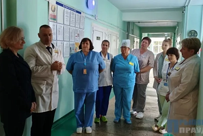 В Наровлянской ЦРБ торжественно открыли палаты повышенной комфортности для ветеранов