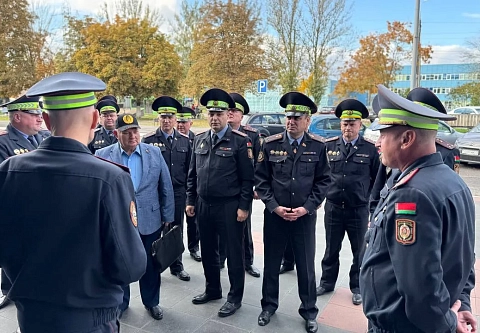 В Гомеле прошел учебно-методический сбор руководителей управлений Госавтоинспекций Беларуси