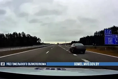 Погоня в Жлобинском районе закончилась арестом и штрафом