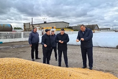 Министр сельского хозяйства и продовольствия Юрий Горлов посетил сельскохозяйственные организации Калинковичского и Светлогорского районов