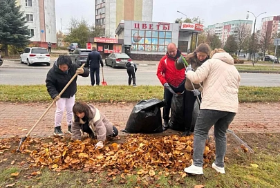 Жлобинчане присоединились к республиканскому субботнику
