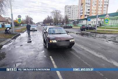 В Калинковичах водитель «Ауди» сбил женщину с коляской на пешеходном переходе